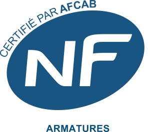 marque nf armatures par l'organisme afcab